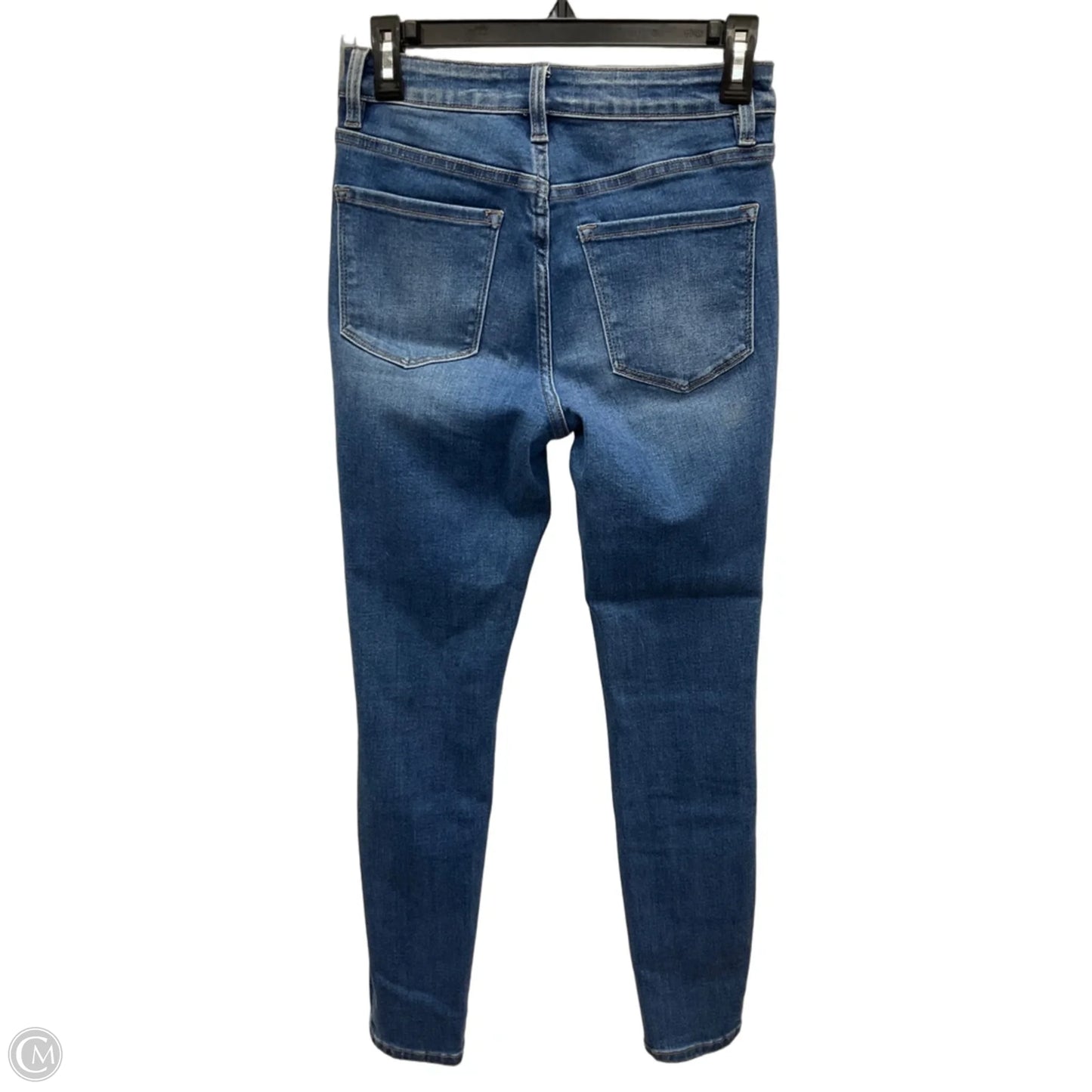 Jeans Skinny By Vervet In Blue Denim, Size: 4
