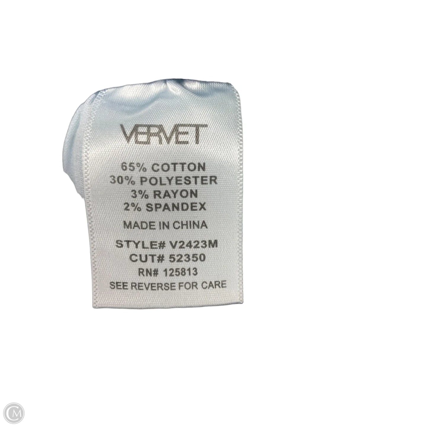 Jeans Skinny By Vervet In Blue Denim, Size: 4