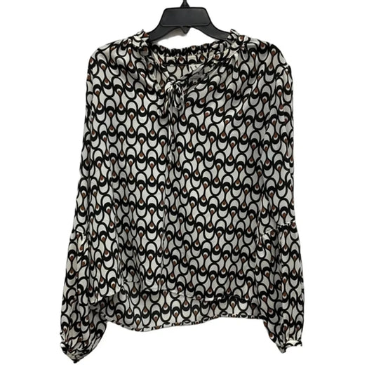 Top Long Sleeve By Worthington In Multi-colored, Size: L