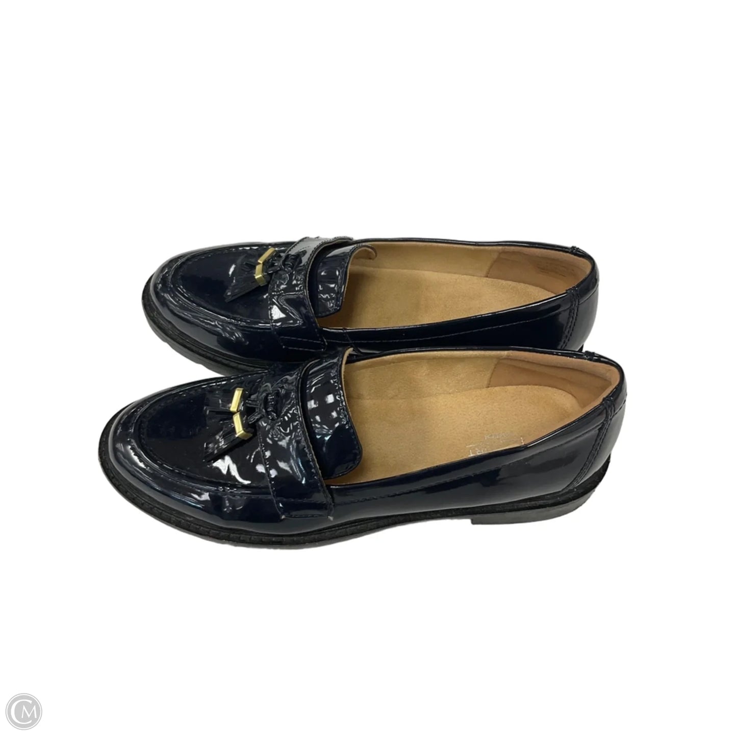 Shoes Flats By Rockport In Navy, Size: 8.5