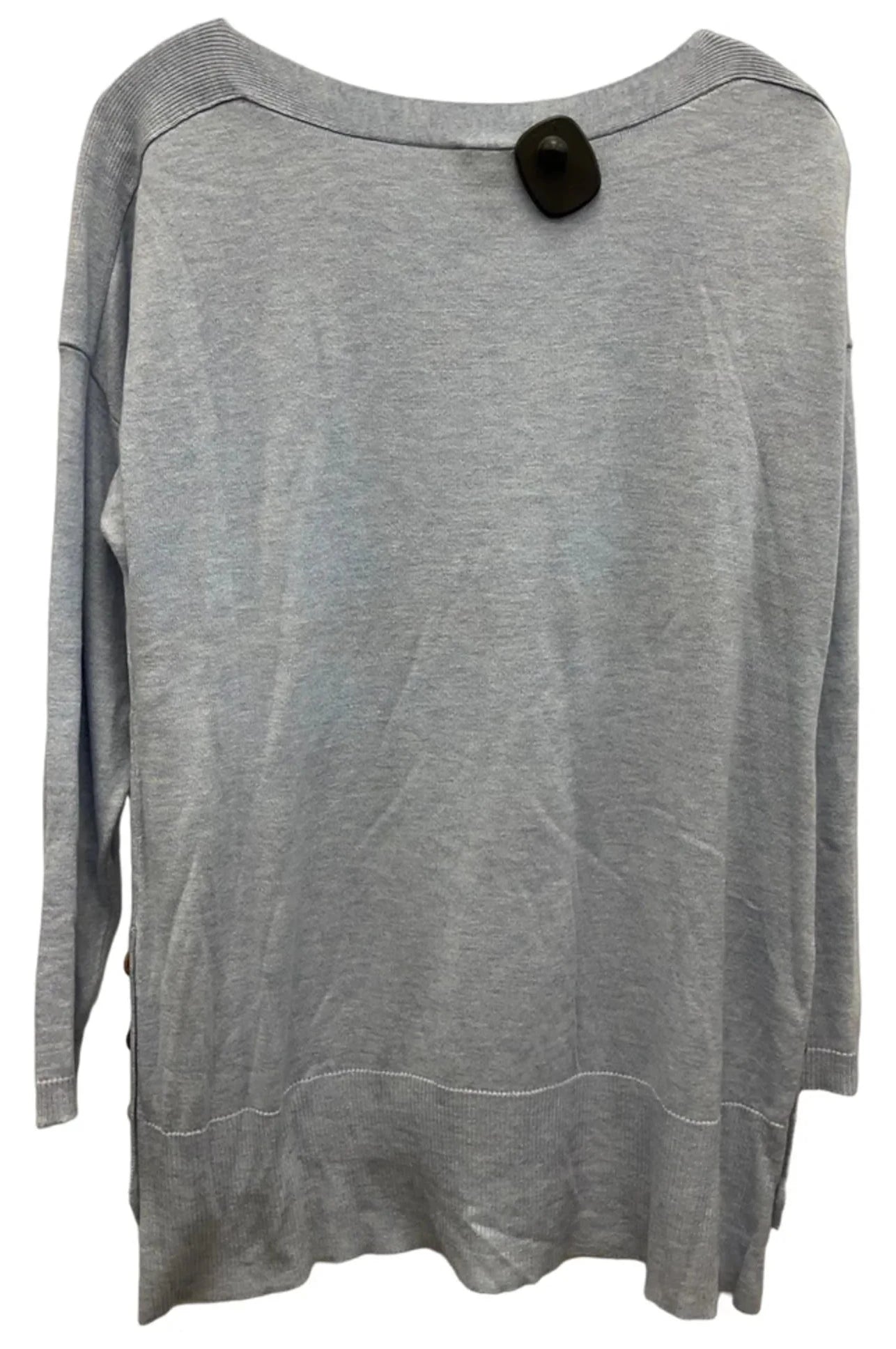 Top Long Sleeve By Chicos In Blue, Size: S