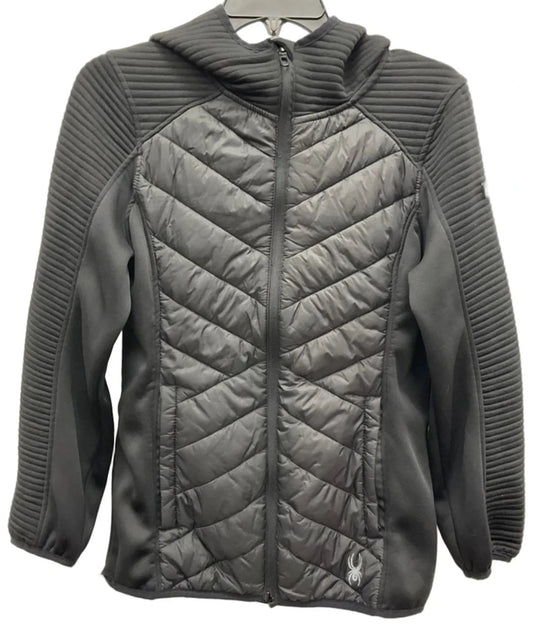 Athletic Jacket By Spyder In Black, Size: M