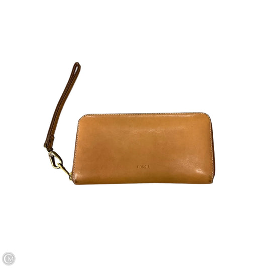 Wristlet By Fossil, Size: Medium