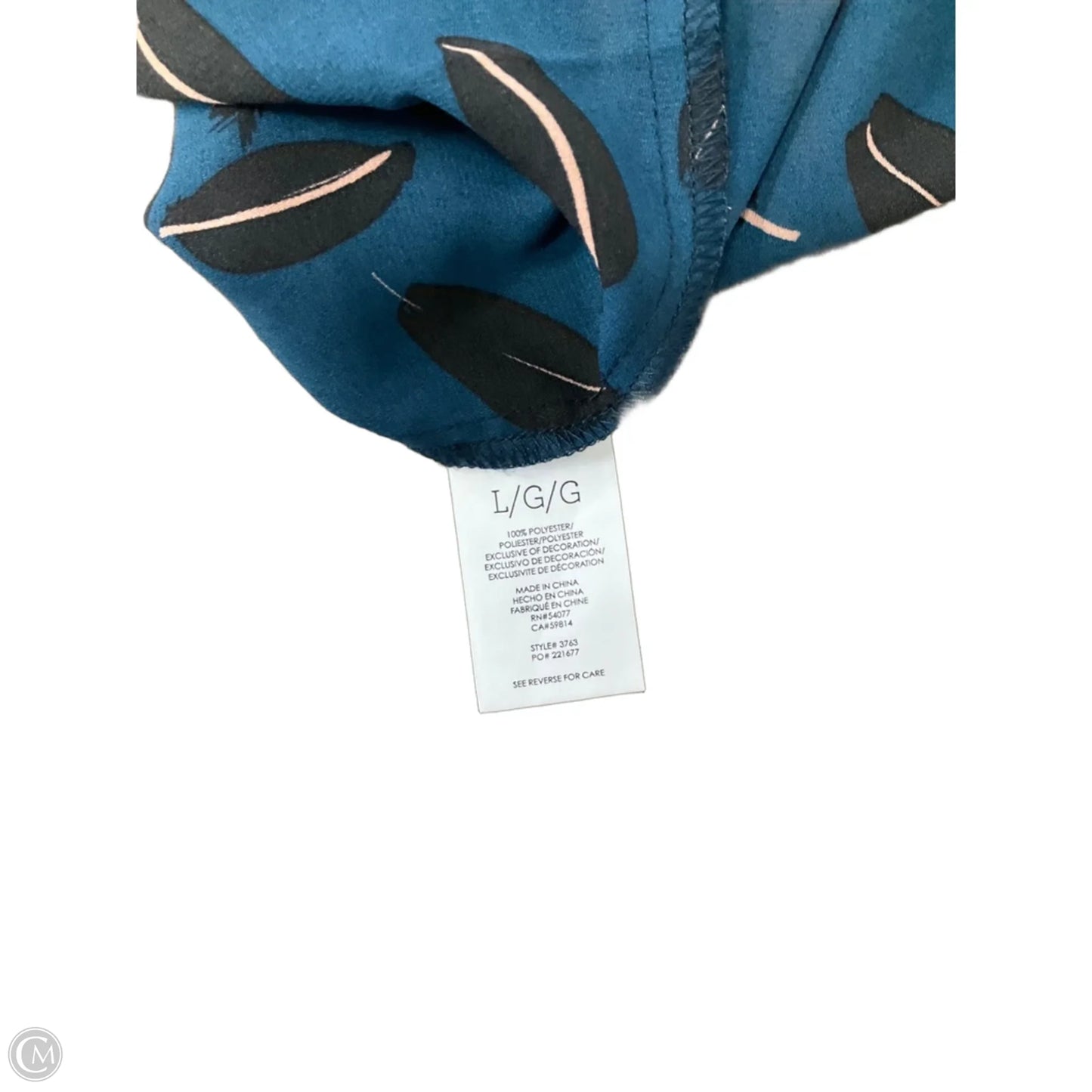 Top Long Sleeve By Cabi In Green, Size: L