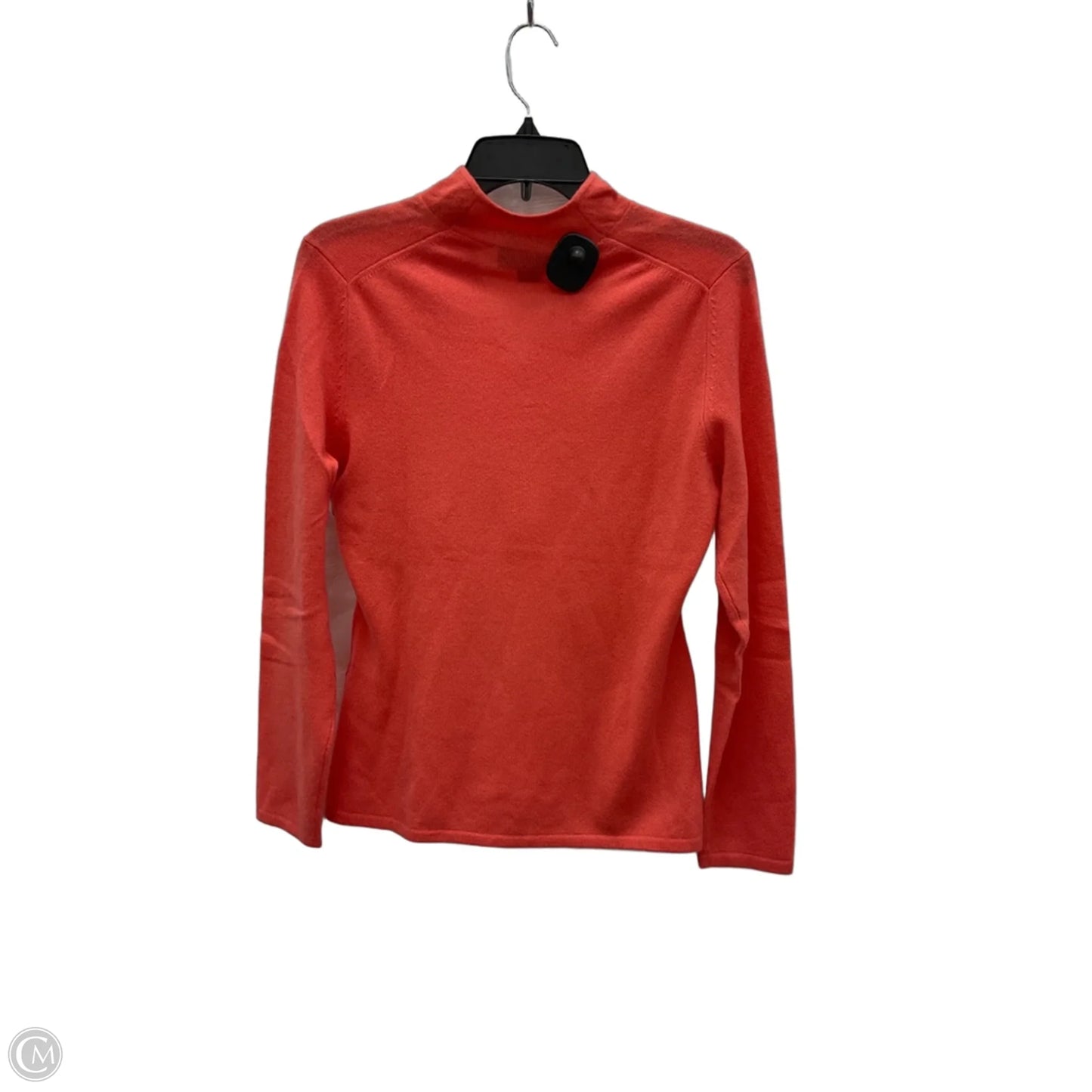 Top Long Sleeve By Cma In Coral, Size: M
