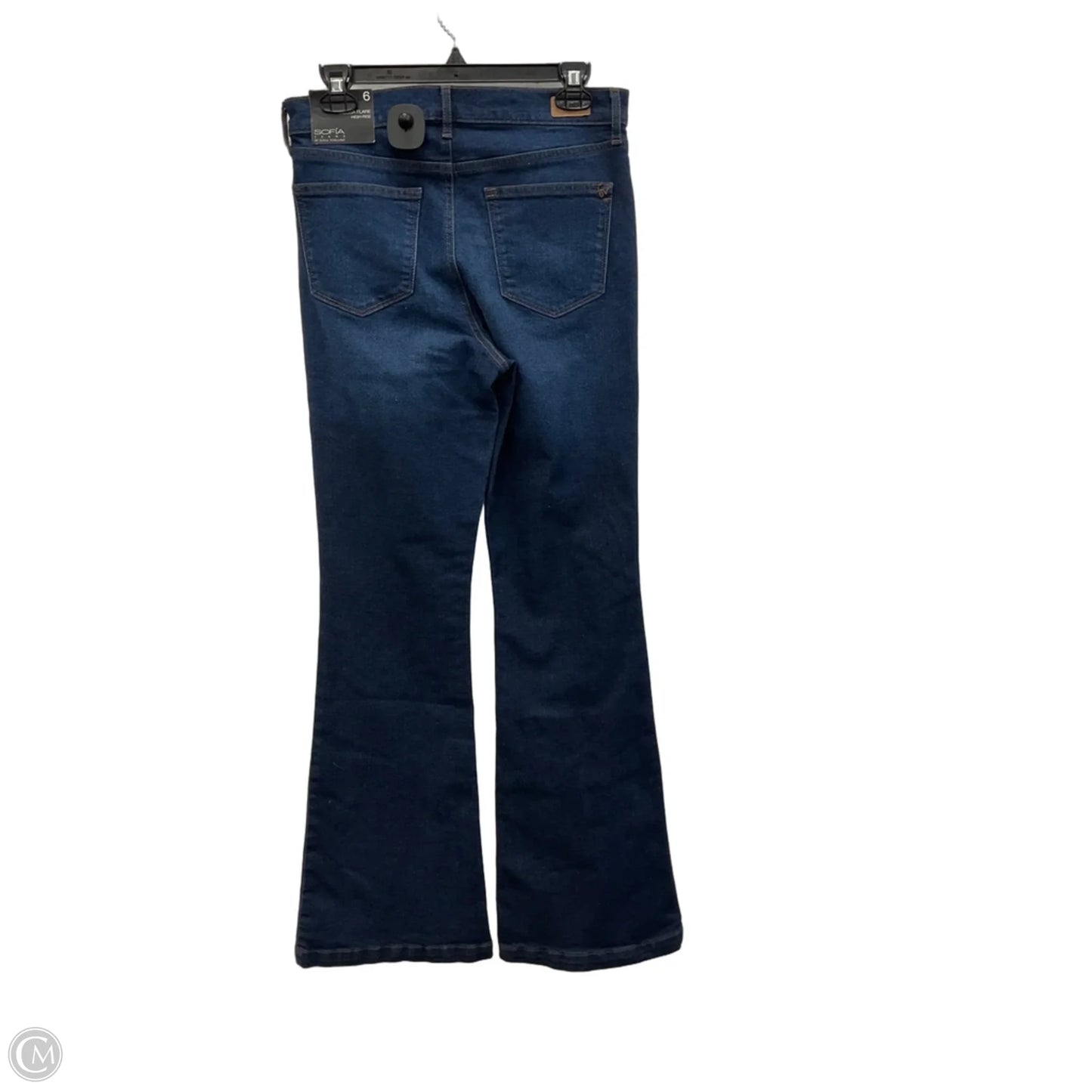 Jeans Boot Cut By Sofia By Sofia Vergara In Blue Denim, Size: 6
