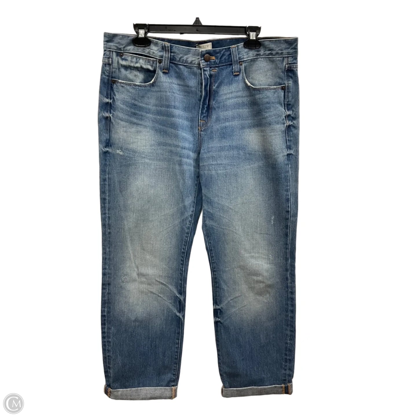Jeans Boyfriend By J. Crew In Blue Denim, Size: 8