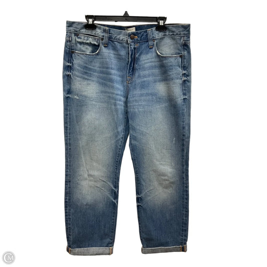 Jeans Boyfriend By J. Crew In Blue Denim, Size: 8