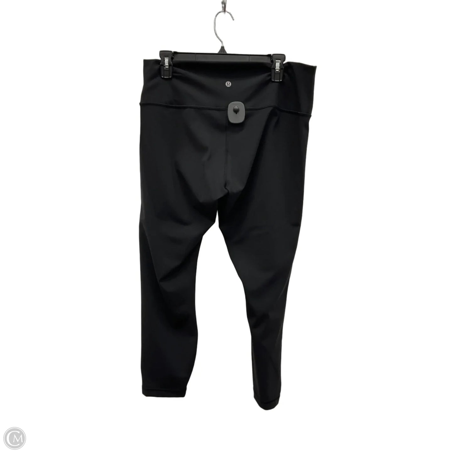 Athletic Capris By Lululemon In Black, Size: Xl