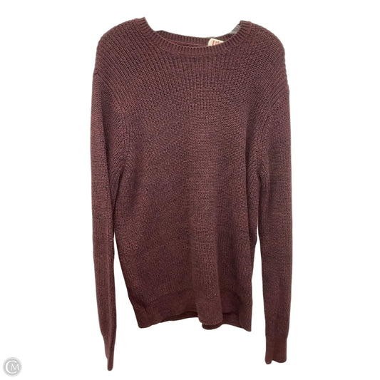 Top Long Sleeve By Liverpool In Maroon, Size: L