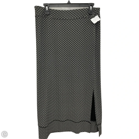 Skirt Maxi By J. Jill In Black, Size: S