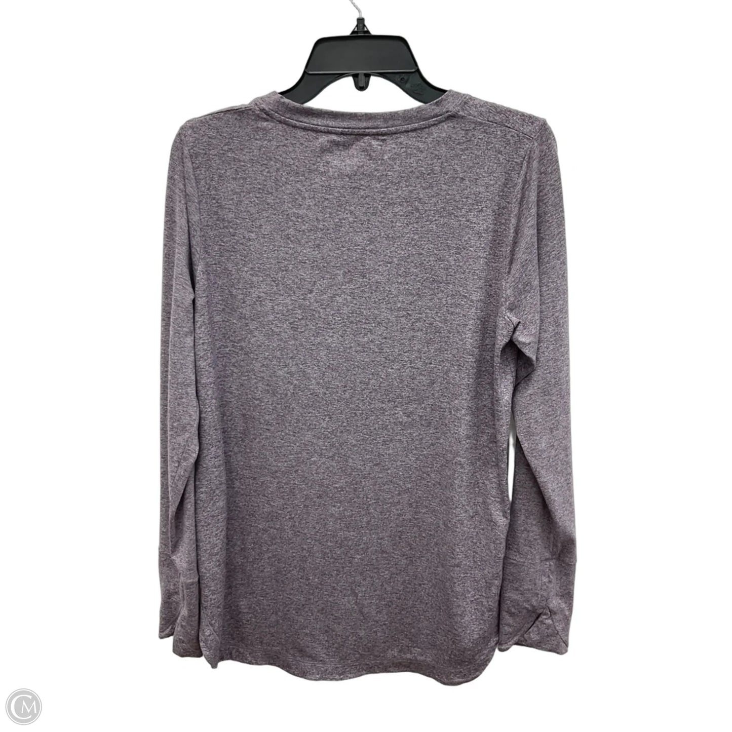 Athletic Top Long Sleeve Crewneck By Athleta In Purple, Size: L