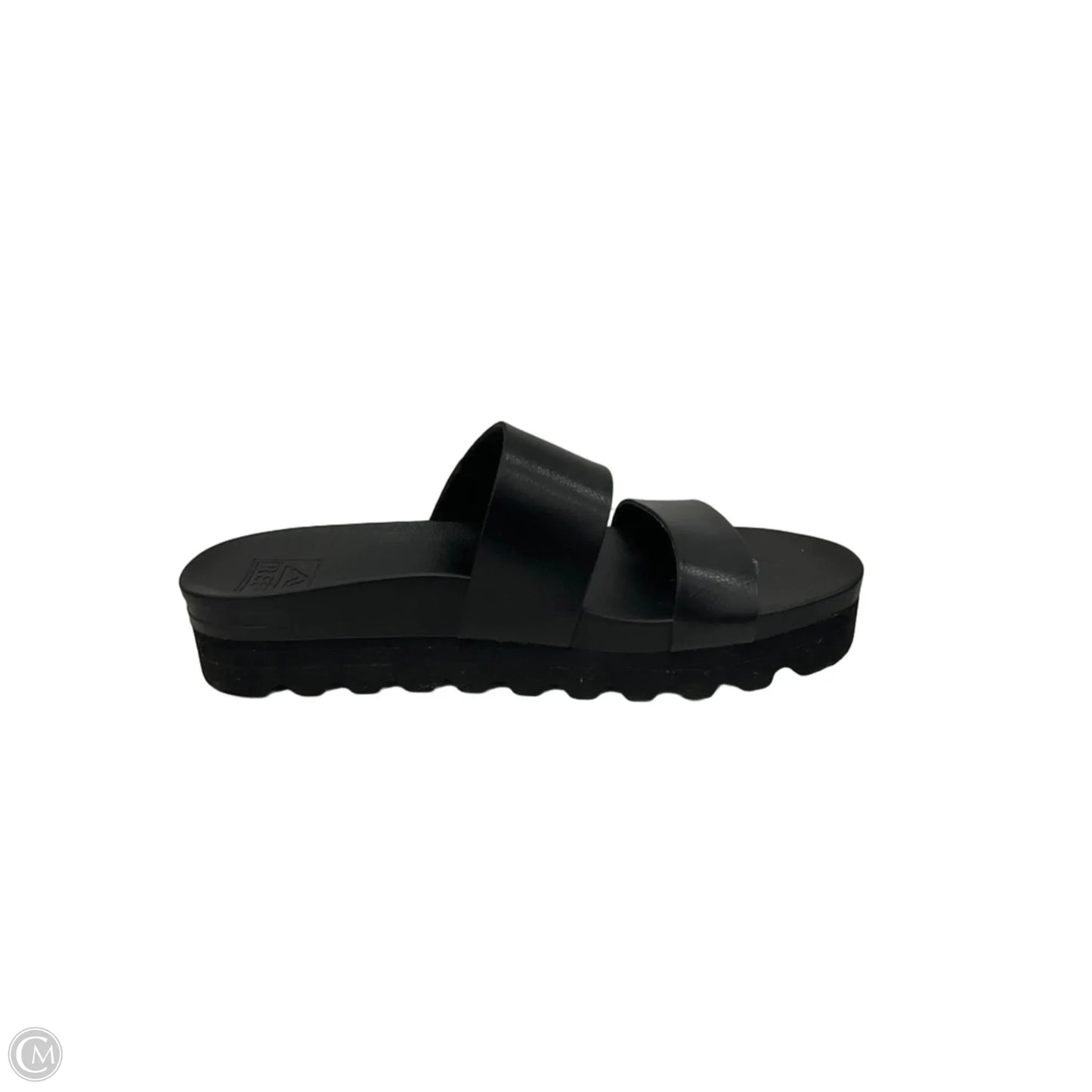 Sandals Flats By Reef In Black, Size: 9