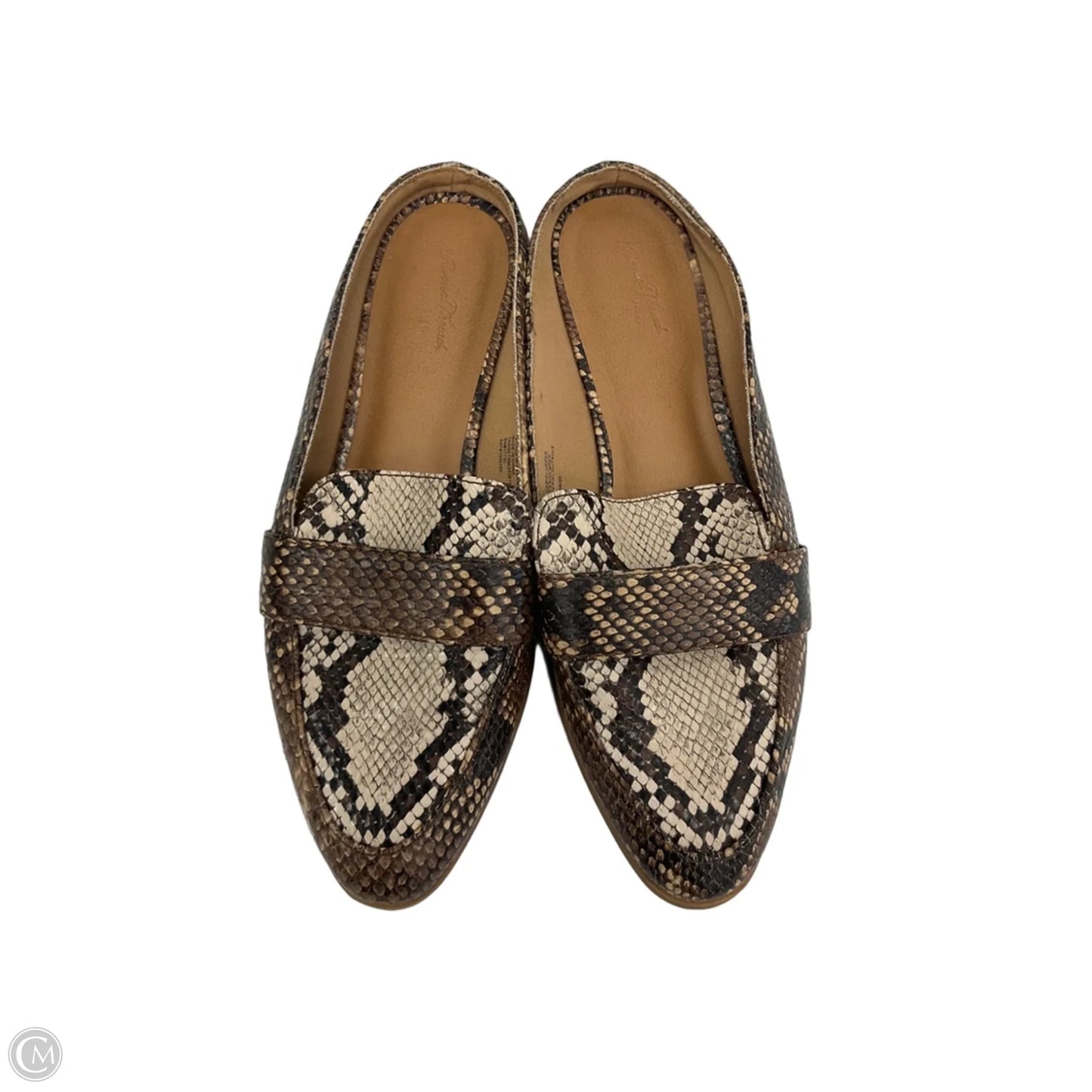 Shoes Flats By Universal Thread In Animal Print, Size: 6