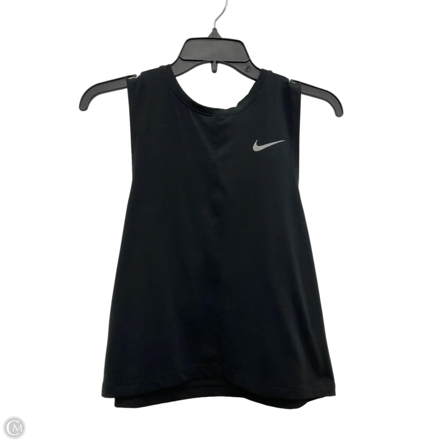 Athletic Tank Top By Nike In Black, Size: S
