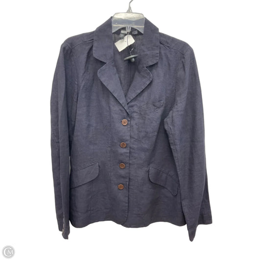 Blazer By Eileen Fisher In Navy, Size: 12