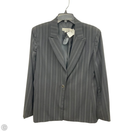 Blazer By Garfield And Marks In Striped Pattern, Size: 12