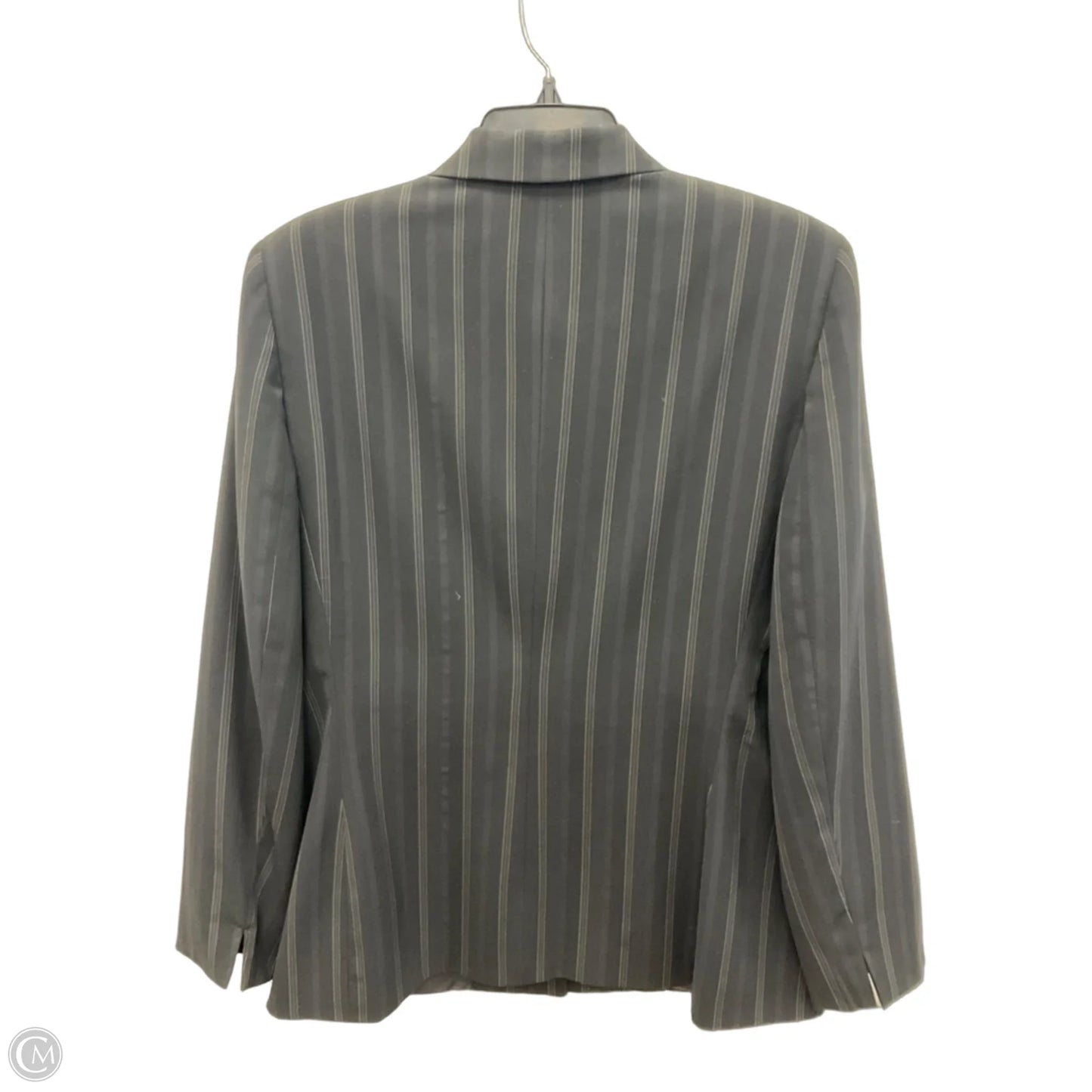 Blazer By Garfield And Marks In Striped Pattern, Size: 12