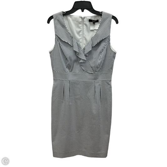 Dress Casual Short By Alex Marie In Striped Pattern, Size: 10