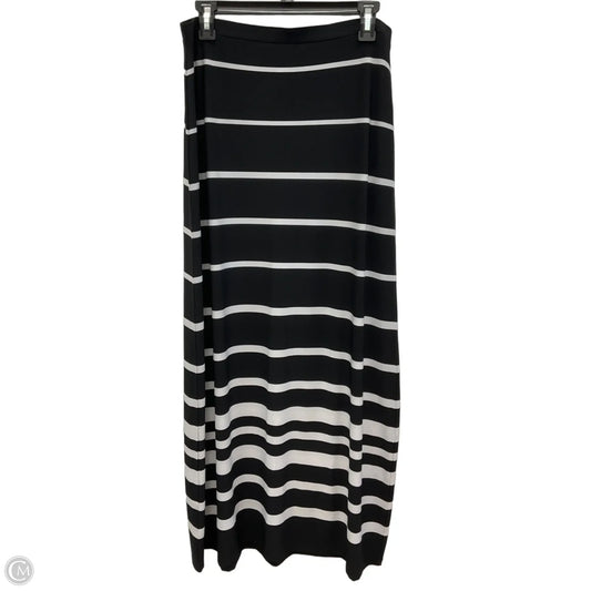 Skirt Maxi By White House Black Market In Striped Pattern, Size: M