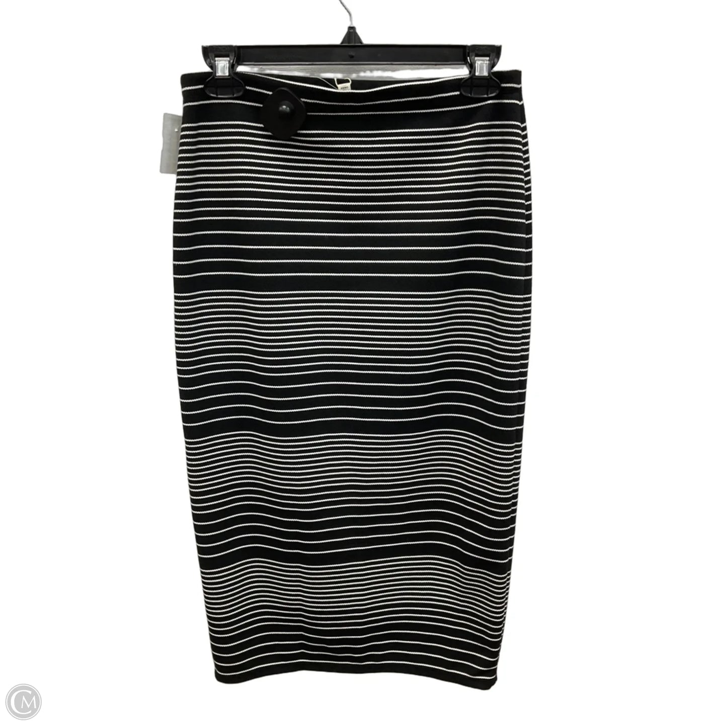 Skirt Midi By Max Studio In Striped Pattern, Size: S