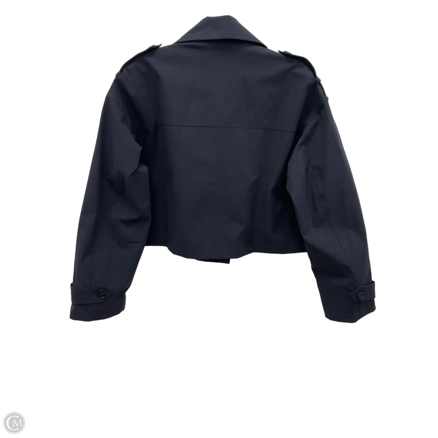Jacket Shirt By Zara In Navy, Size: Xs