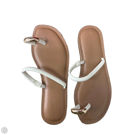 Sandals Flats By Universal Thread In Brown, Size: 6