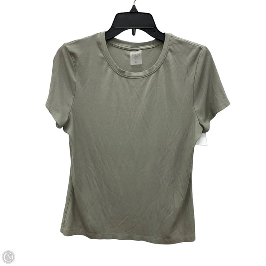 Athletic Top Short Sleeve By Calia In Green, Size: Xl