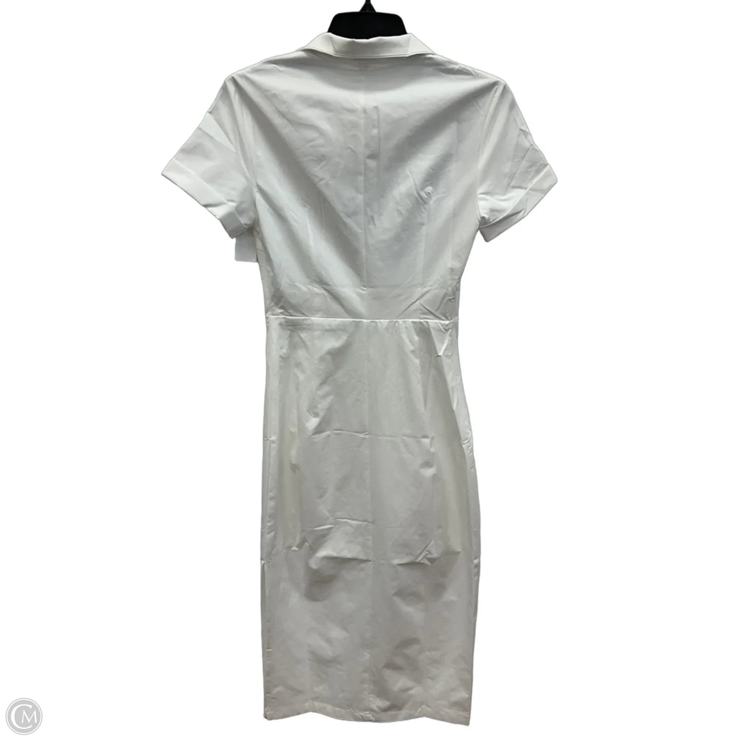 Dress Casual Midi By Cmb In White, Size: Xs