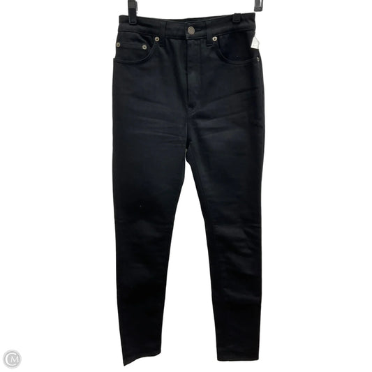 Pants Luxury Designer By Yves Saint Laurent In Black, Size: 4