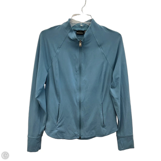Athletic Jacket By Athleta In Blue, Size: L