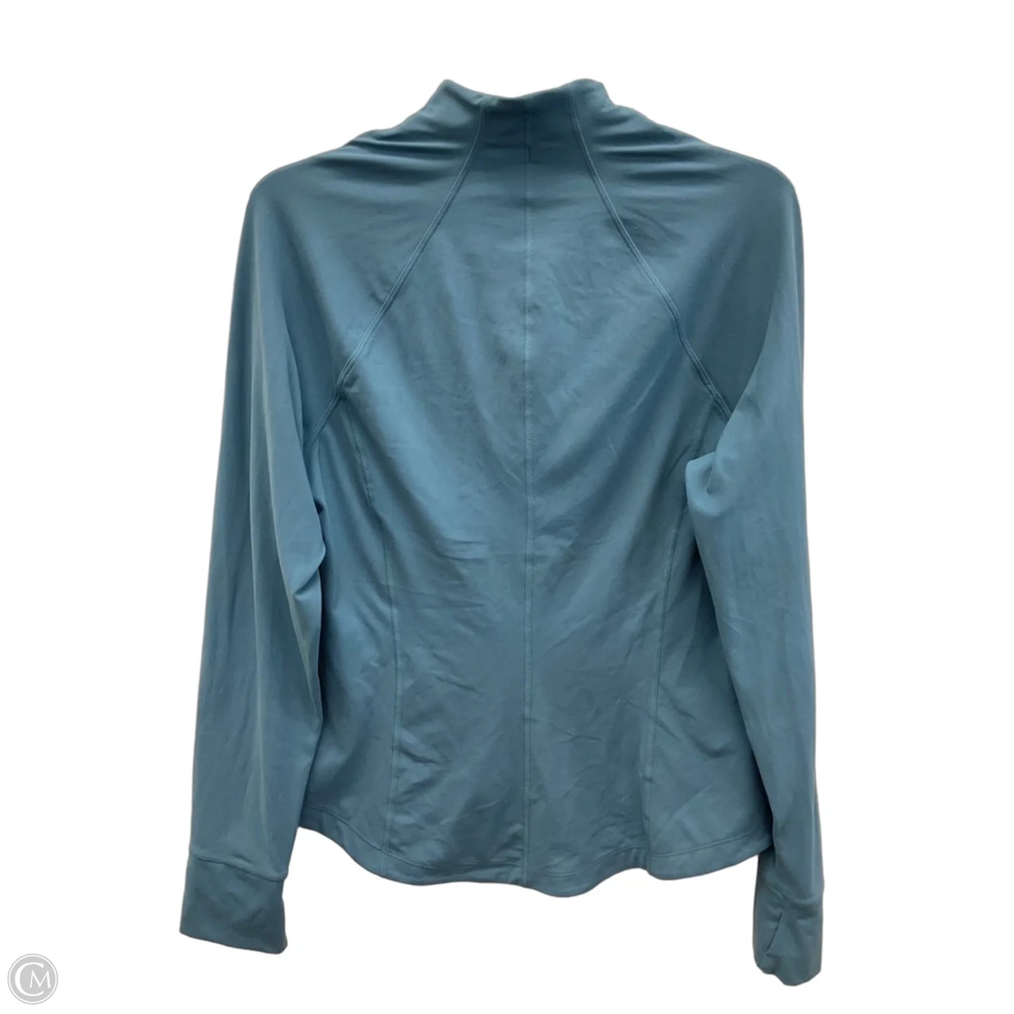 Athletic Jacket By Athleta In Blue, Size: L
