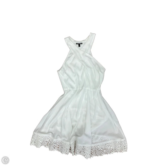 Dress Casual Short By Express In White, Size: 8
