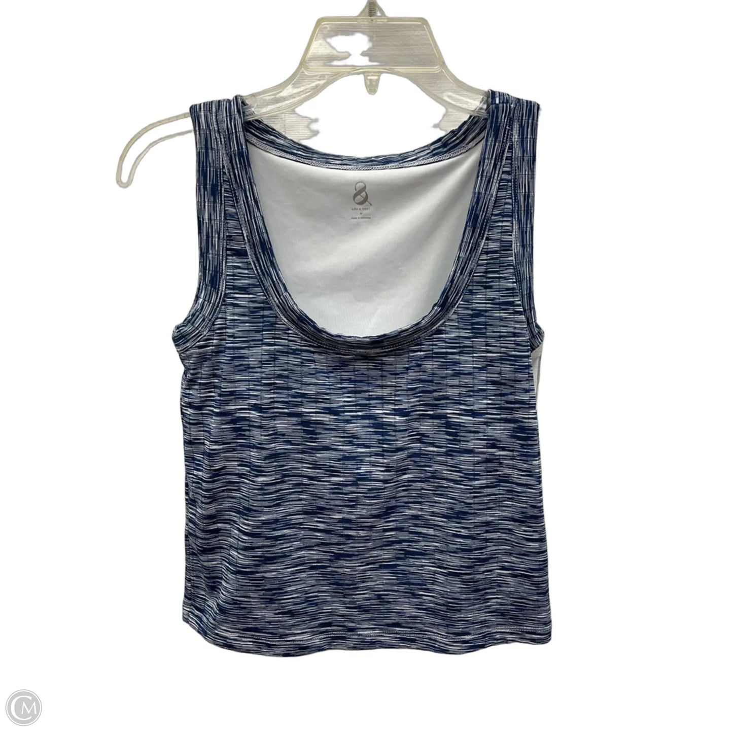 Athletic Tank Top By Lou And Grey In Blue, Size: M