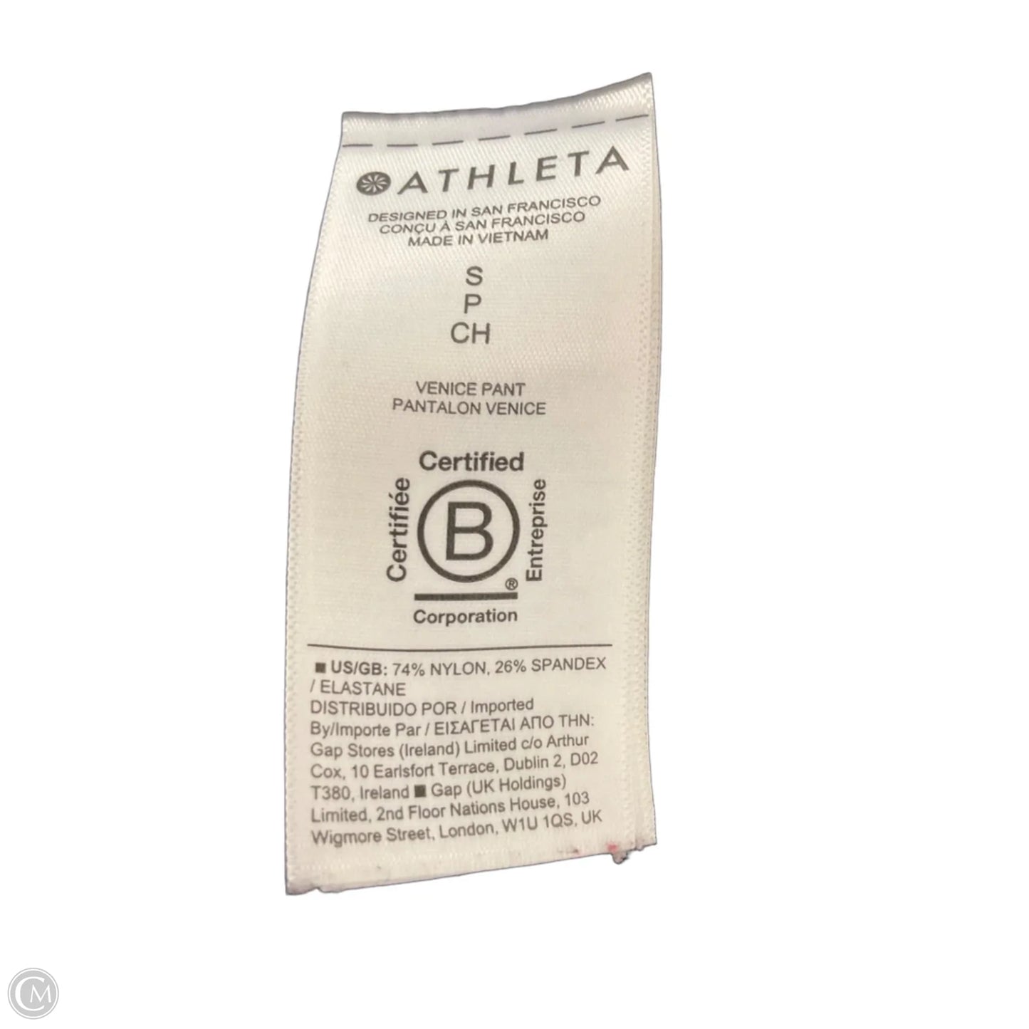 Athletic Pants By Athleta In Black, Size: S