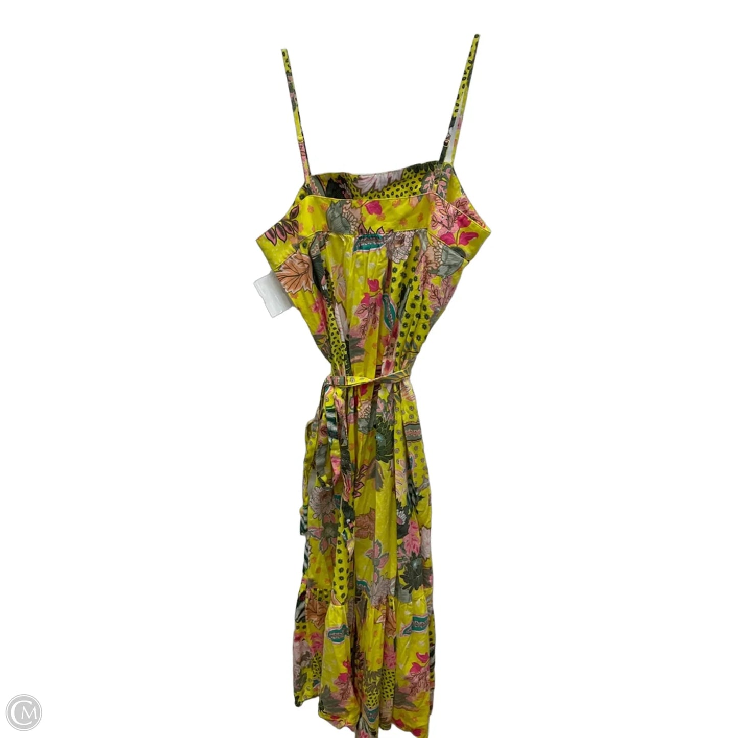 Dress Casual Midi By Loft In Yellow, Size: 6