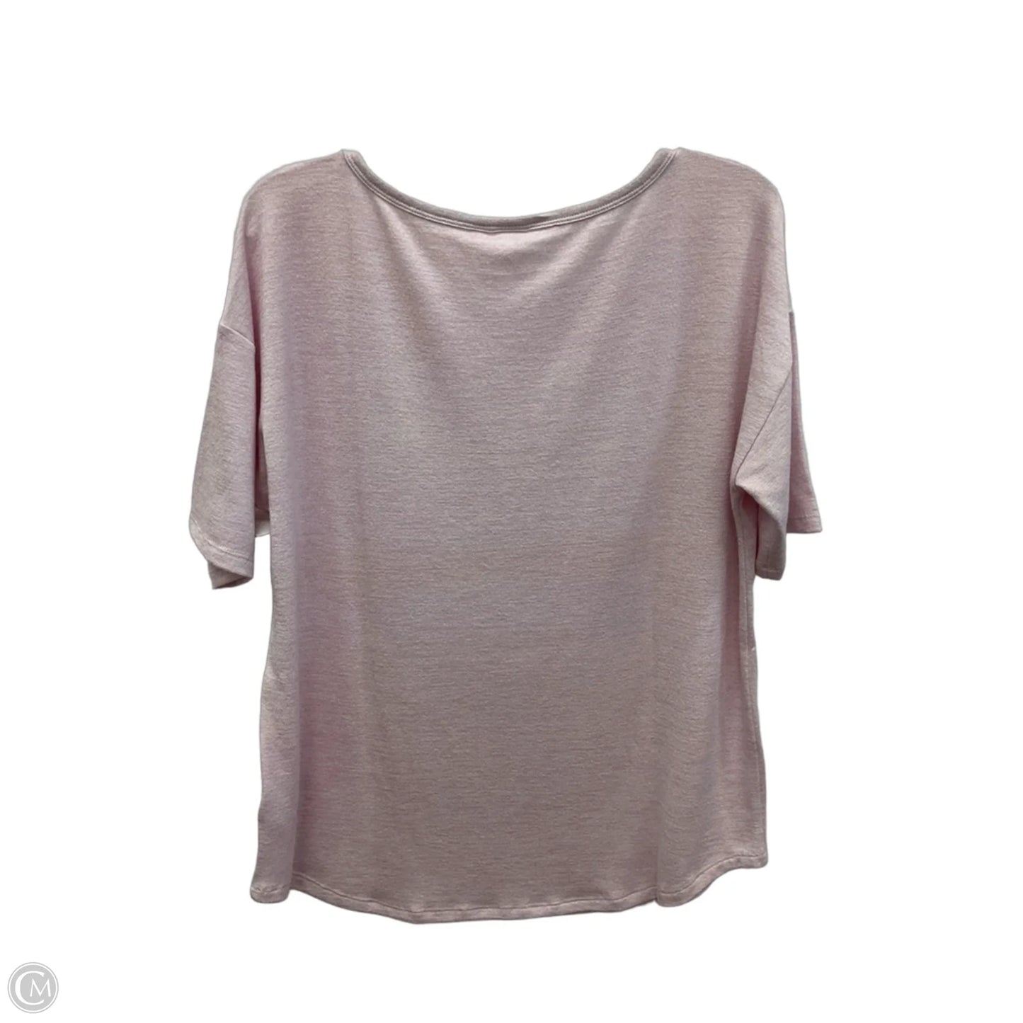 Top Short Sleeve By Gap In Pink, Size: L