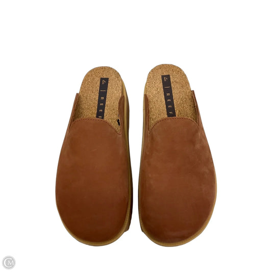 Shoes Heels Platform By Reef In Orange, Size: 9