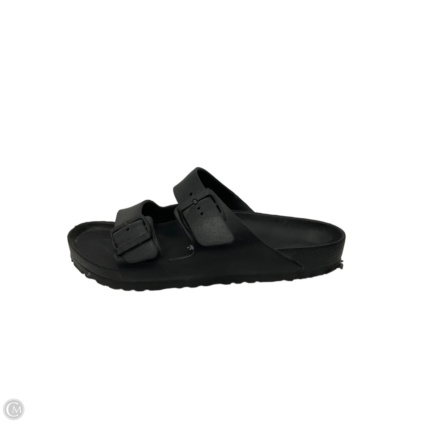Sandals Flats By Birkenstock In Black, Size: 11