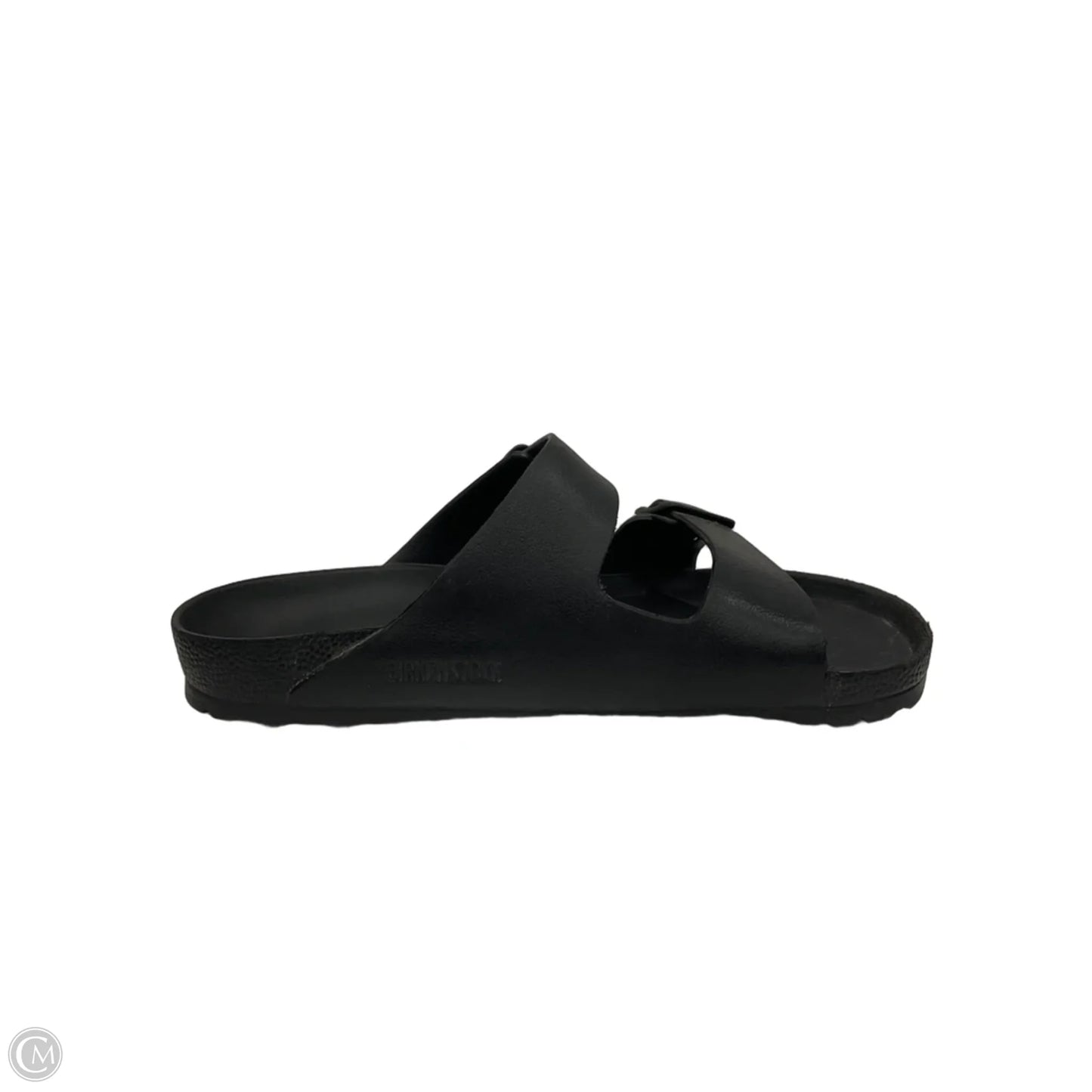 Sandals Flats By Birkenstock In Black, Size: 11
