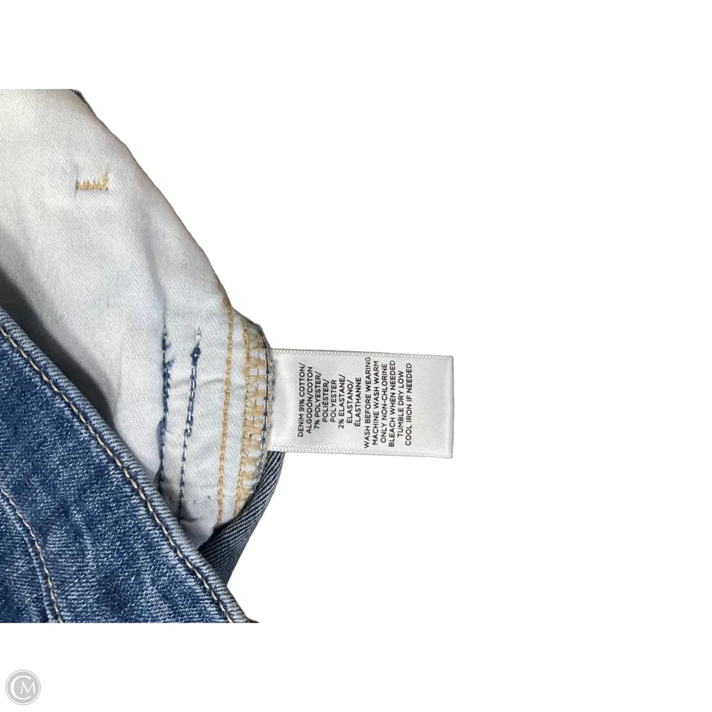 Jeans Skinny By Loft In Blue Denim, Size: 10