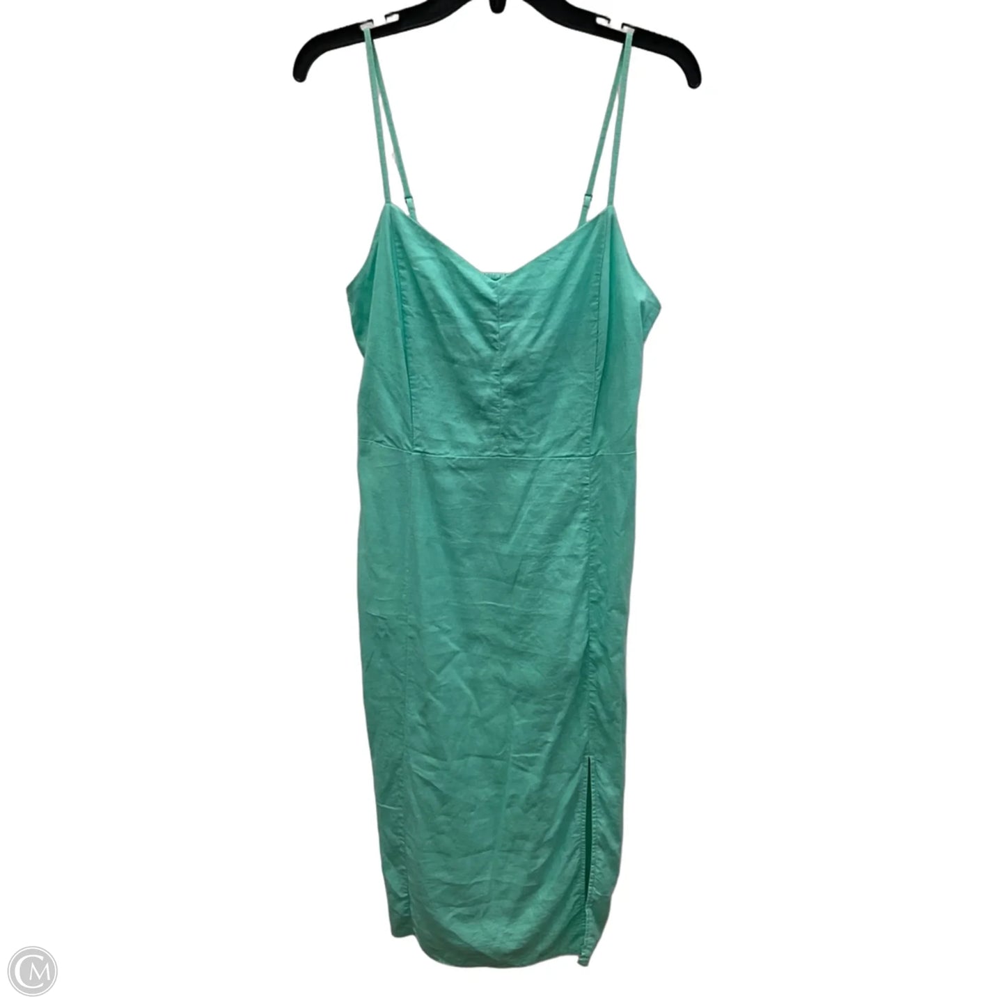 Dress Casual Midi By J. Crew In Teal, Size: 12