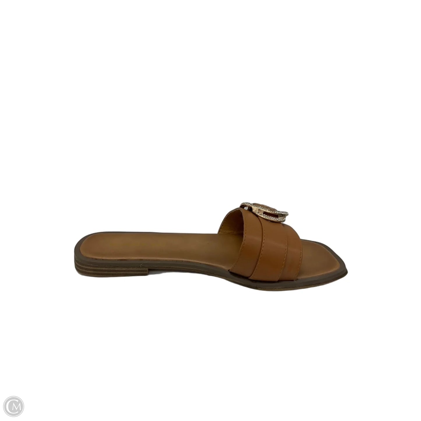 Sandals Flats By Madden Girl In Brown, Size: 9
