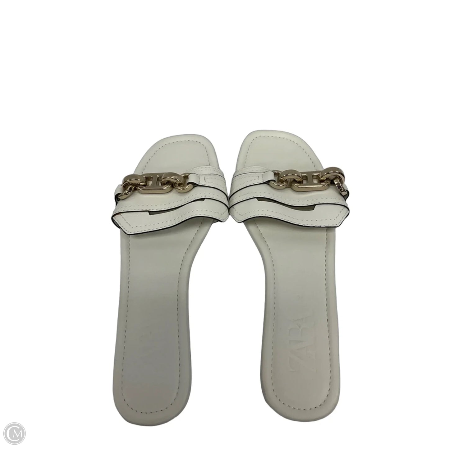 Sandals Flats By Zara In White, Size: 9