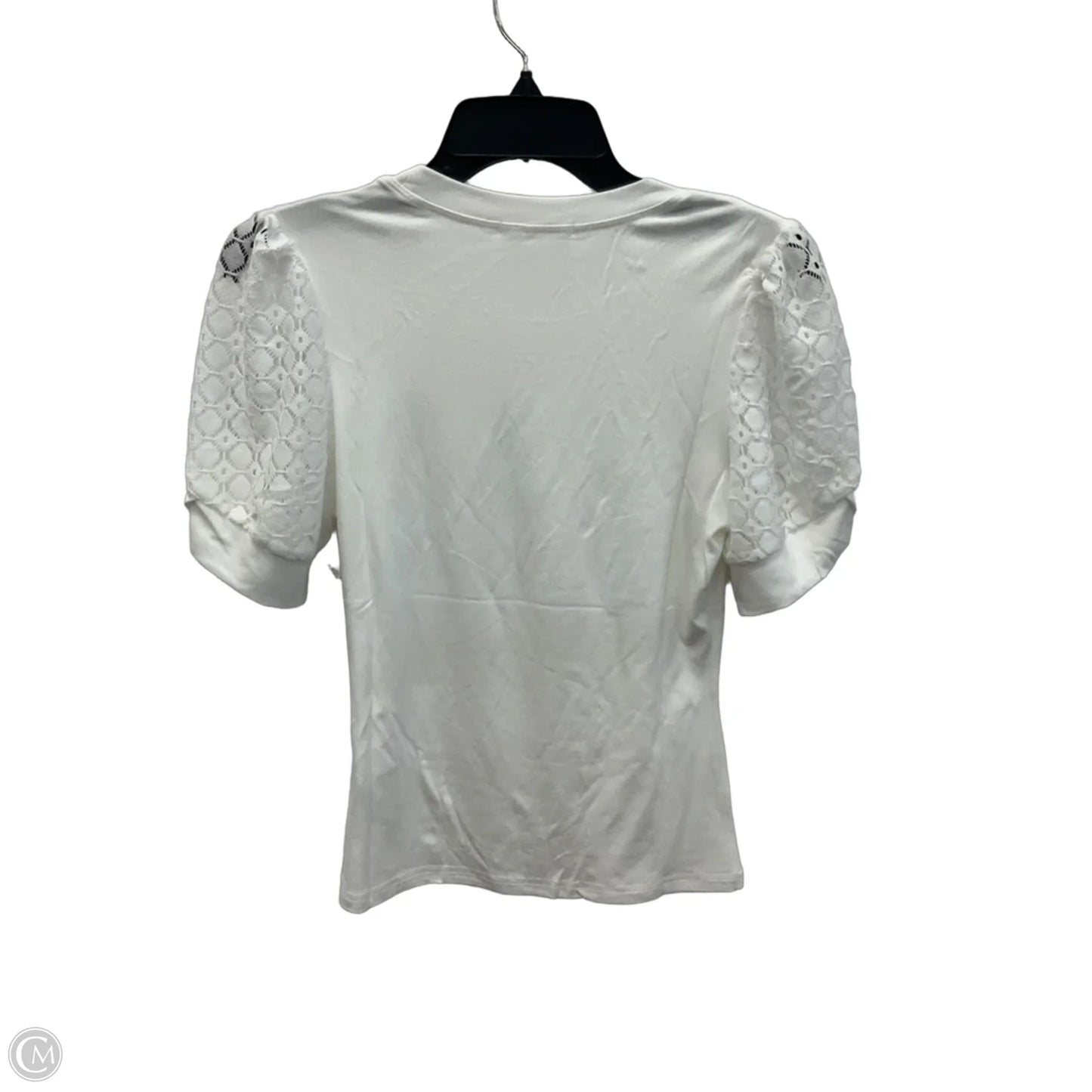 Top Short Sleeve By April Carnell In White, Size: S