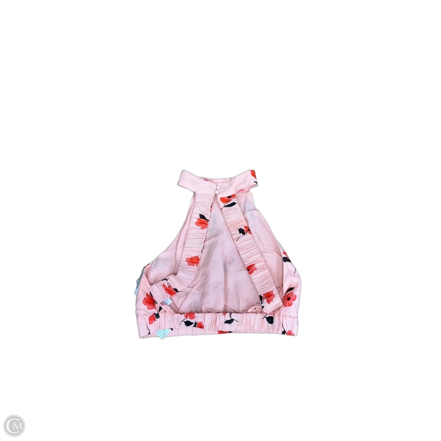 Top Sleeveless By Zara In Pink, Size: M
