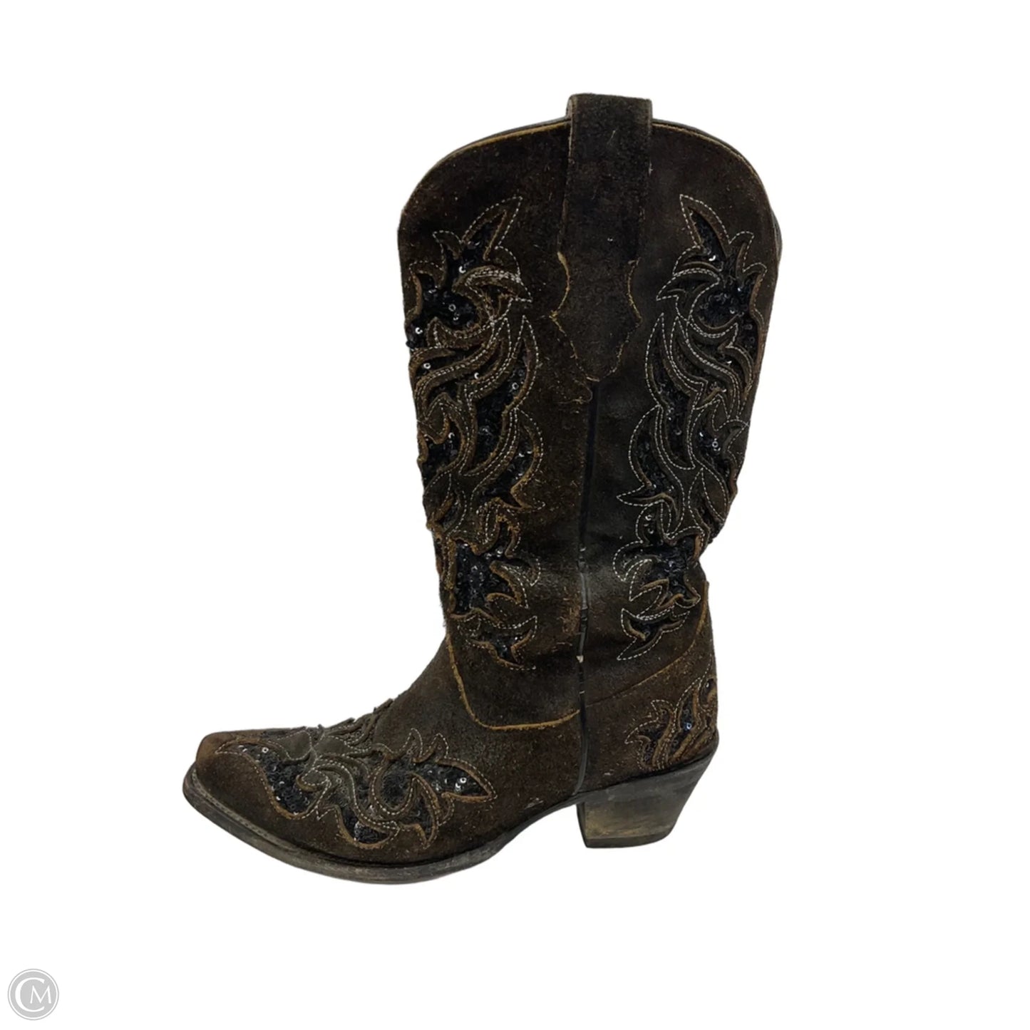 Boots Western By Corral In Brown, Size: 8.5