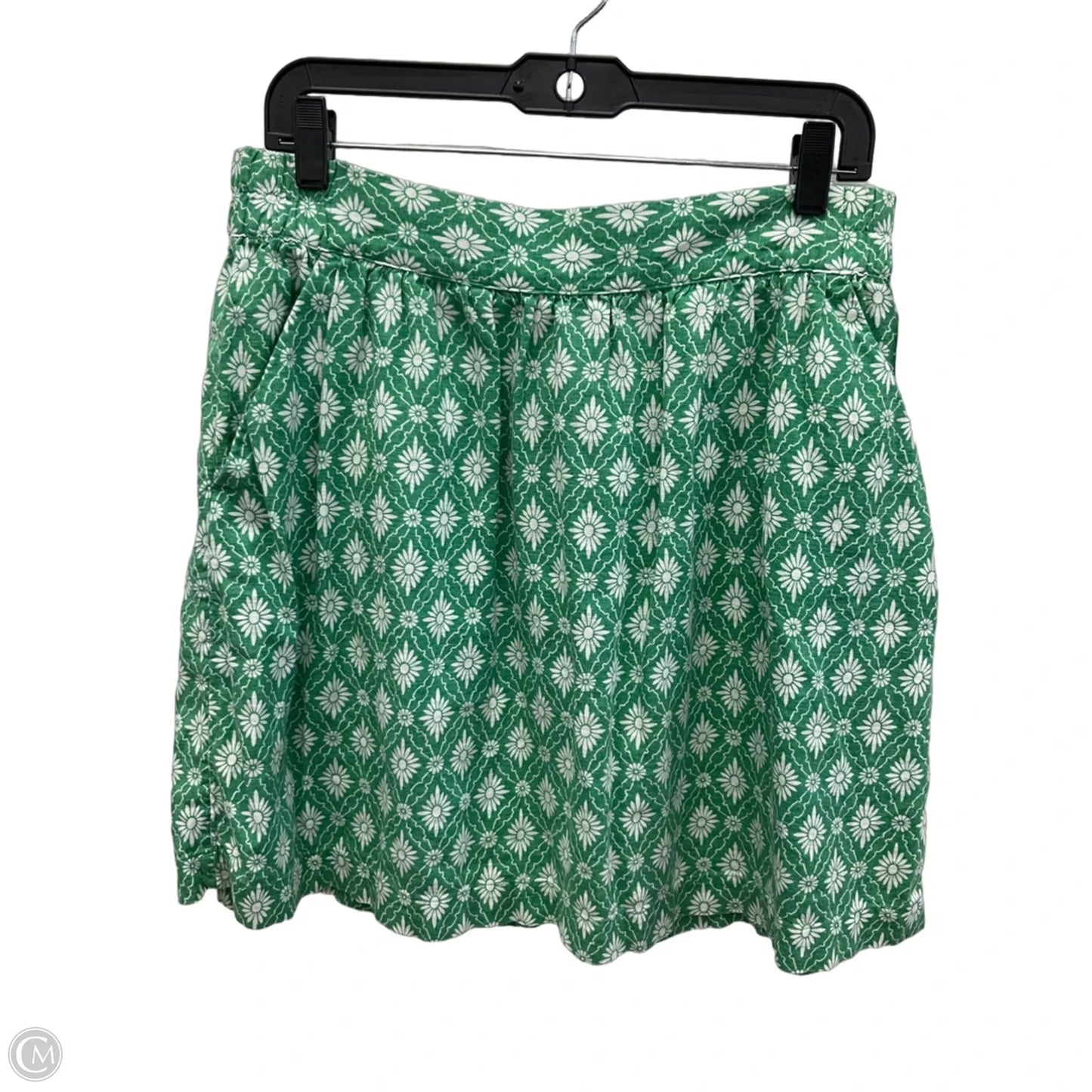 Skirt Midi By Loft In Green, Size: L
