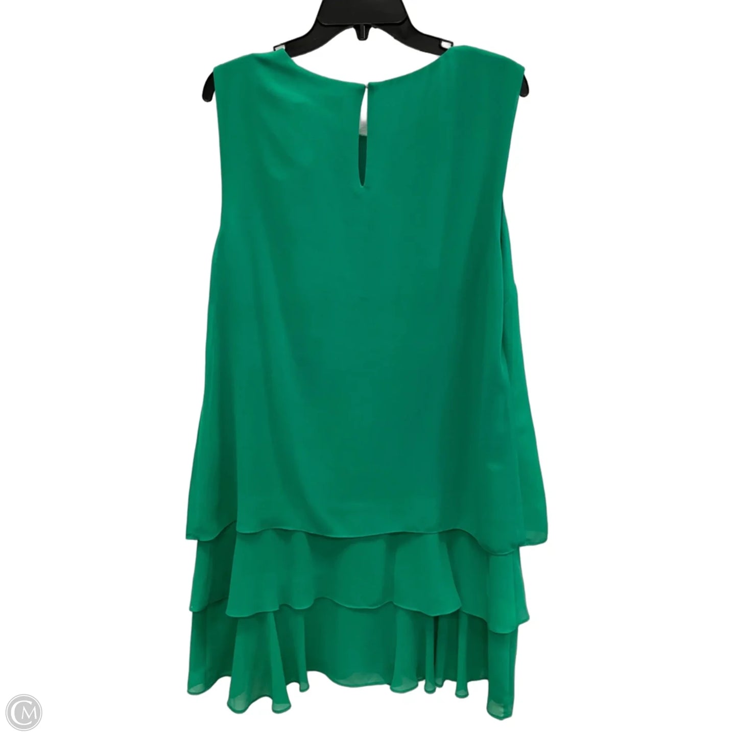 Dress Casual Midi By Lauren By Ralph Lauren In Green, Size: 14