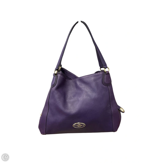 Handbag Designer By Coach, Size: Large